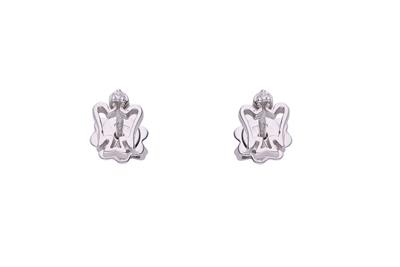 Paio di orecchini con diamanti - Asta Preziosi