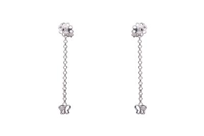 Paio di orecchini con diamanti - Asta Preziosi