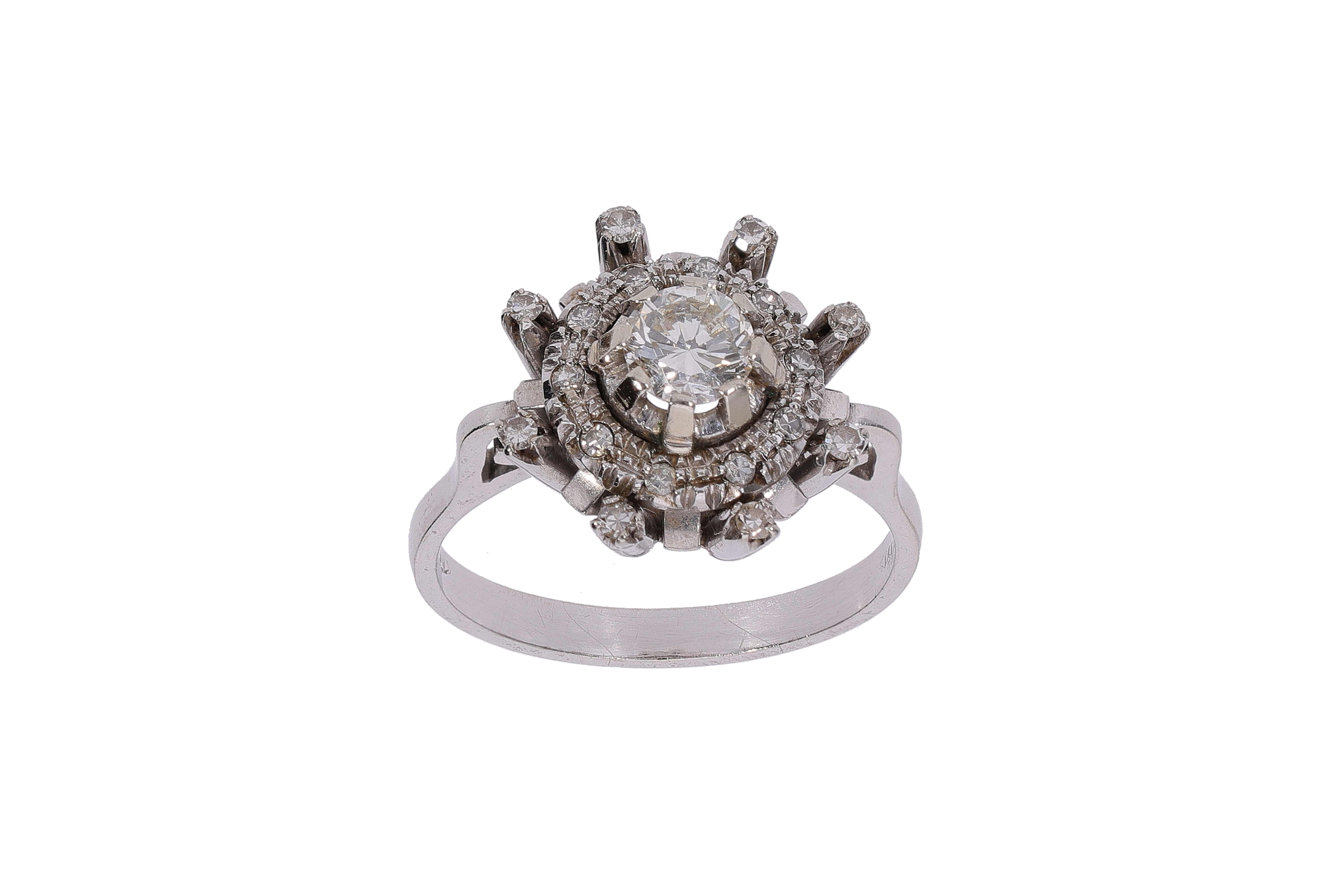 Anello con diamanti - Asta Preziosi