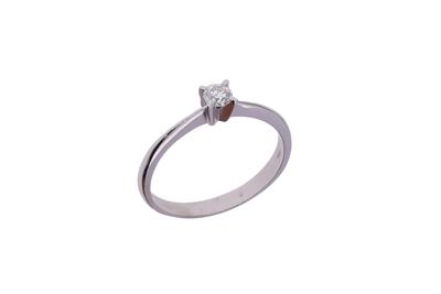 Anello solitario con diamante - Asta Preziosi Anello solitario con diamante - Asta Preziosi