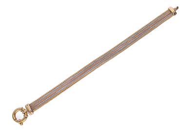 Bracciale nei tre colori dell'oro - Asta Preziosi