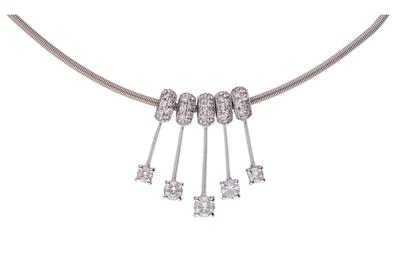 Collana con diamanti - Asta Preziosi Collana con diamanti - Asta Preziosi