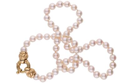 Collana di perle coltivate - Asta Preziosi