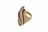 Anello con smalti e pietre - Asta Preziosi