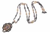 Collana e ciondolo in oro e argento - Asta Preziosi Collana e ciondolo in oro e argento - Asta Preziosi