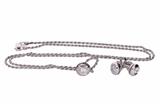 Parure composta da collana e paio di orecchini con diamanti - Asta Preziosi Parure composta da collana e paio di orecchini con diamanti - Asta Preziosi