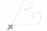 Collana con diamanti e turchese - Asta Preziosi Collana con diamanti e turchese - Asta Preziosi