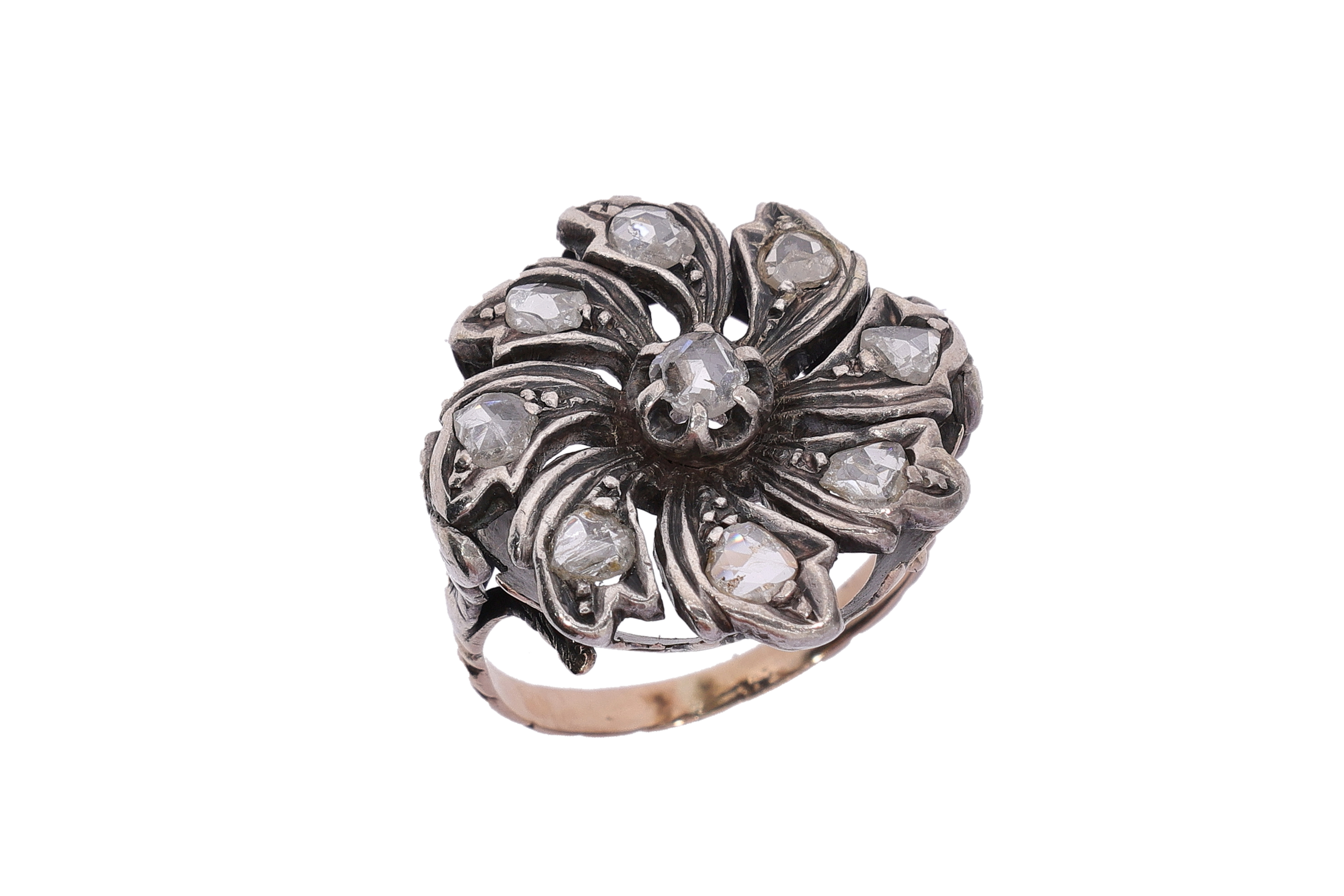 Anello con diamanti - Asta Preziosi