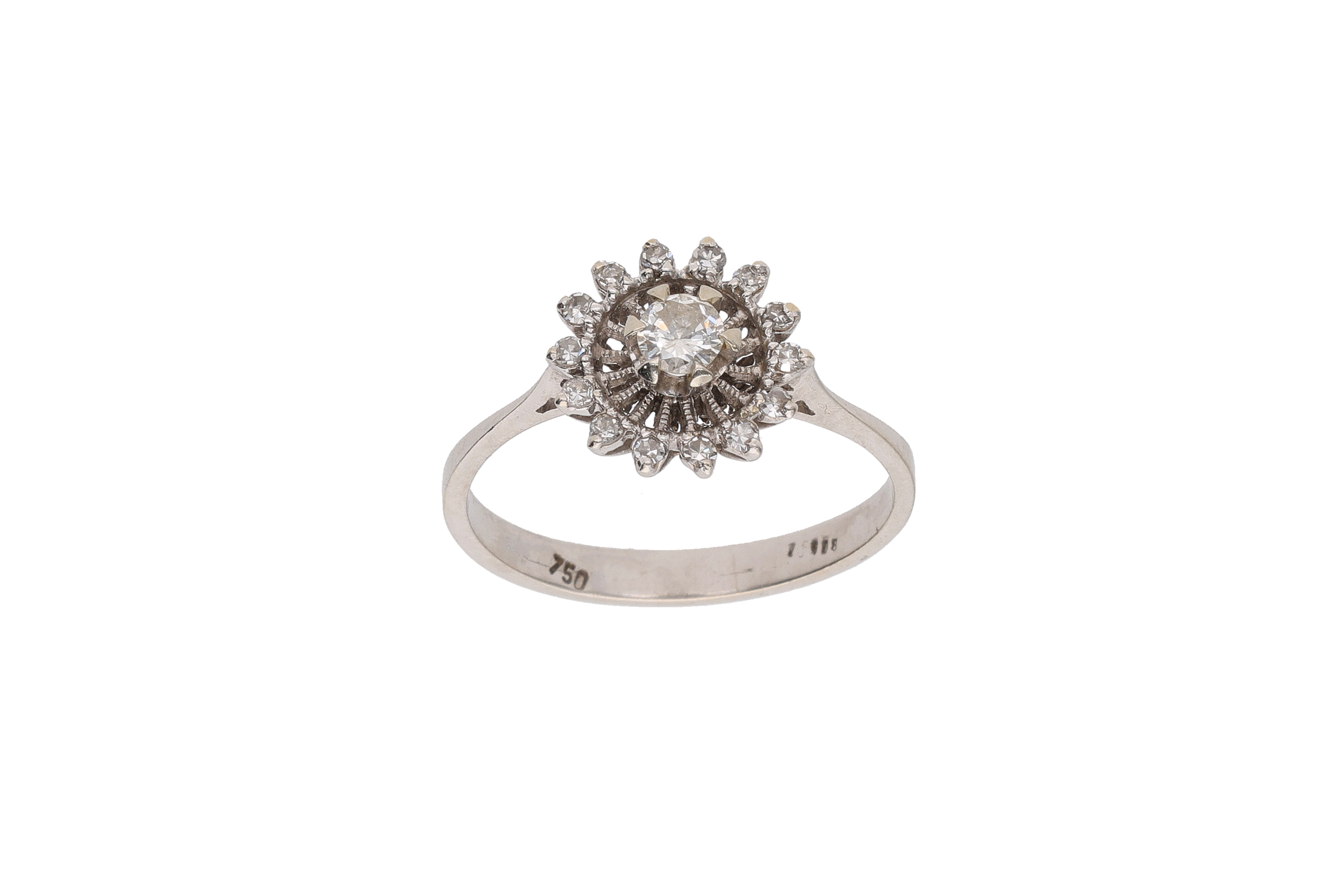 Anello con diamanti - Asta Preziosi