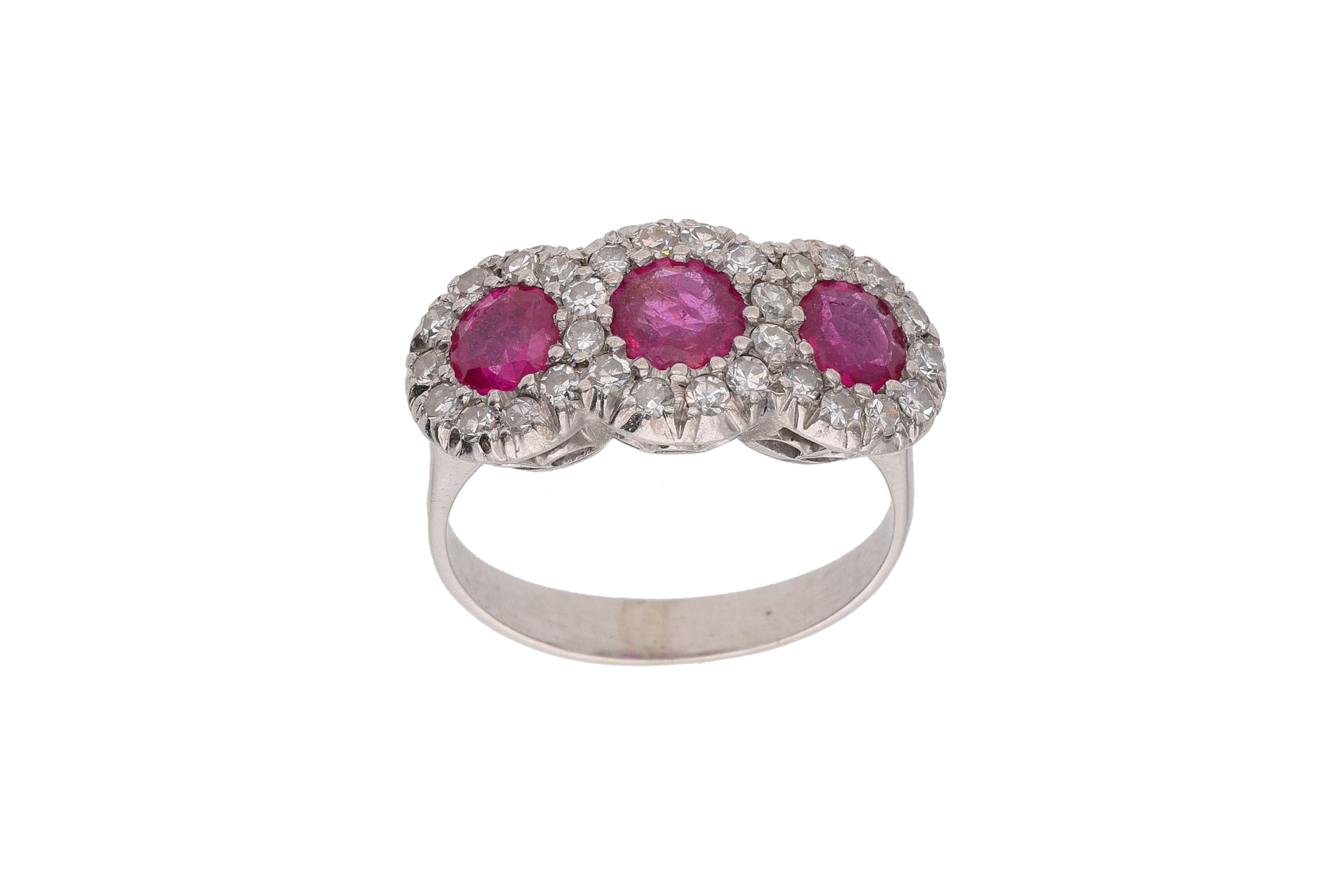 Anello con diamanti e pietre - Asta Preziosi