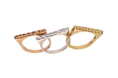 Anello composto da tre fasce - Asta Preziosi