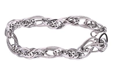 Bracciale a maglie intrecciate - Asta Preziosi