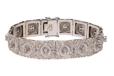 Bracciale a mattonelle - Asta Preziosi