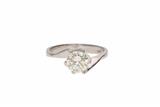 Anello solitario con diamante - Asta Preziosi Anello solitario con diamante - Asta Preziosi