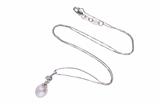 Collana e pendente mobile con diamanti e perla coltivata - Asta Preziosi Collana e pendente mobile con diamanti e perla coltivata - Asta Preziosi