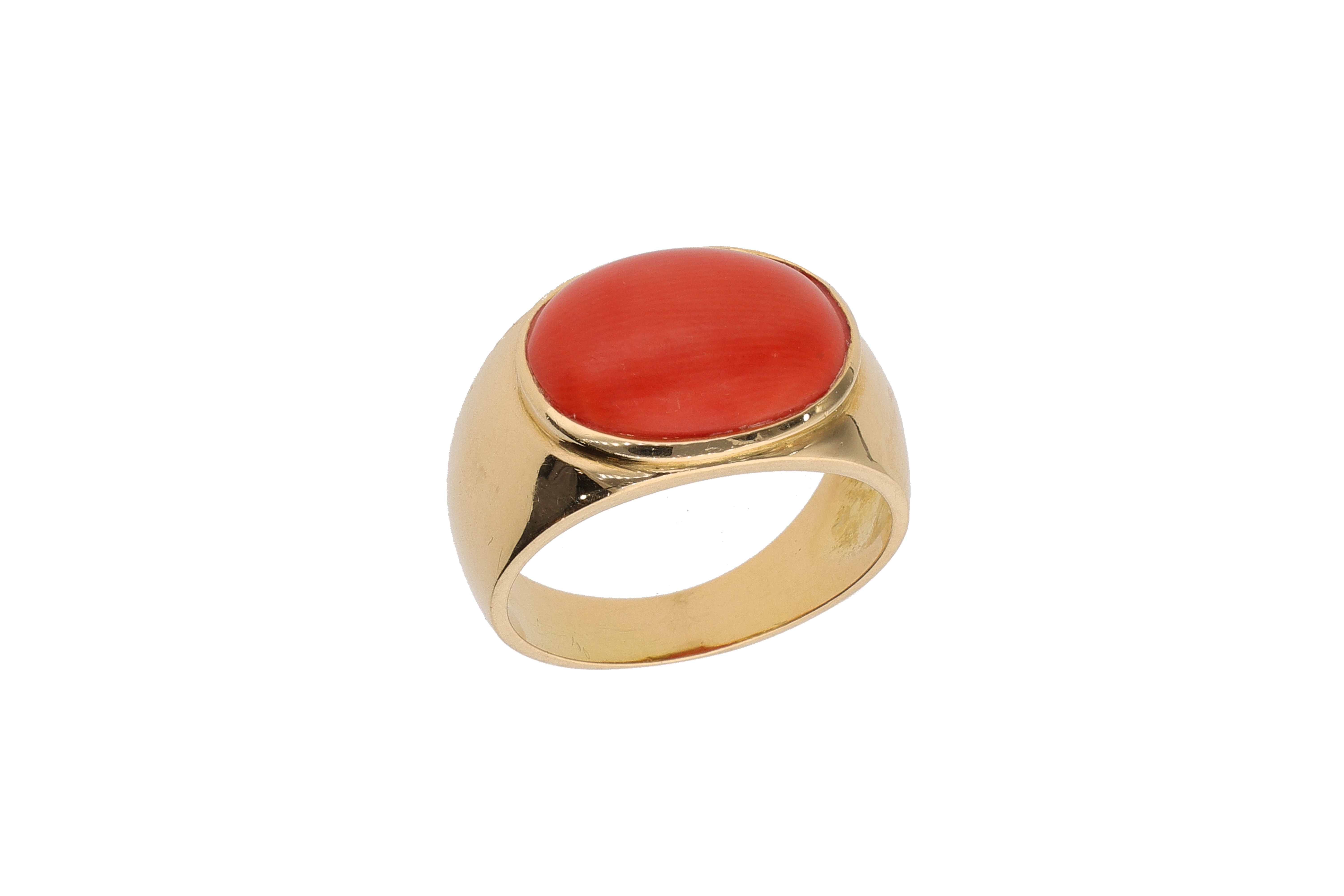 Anello con corallo - Asta Preziosi