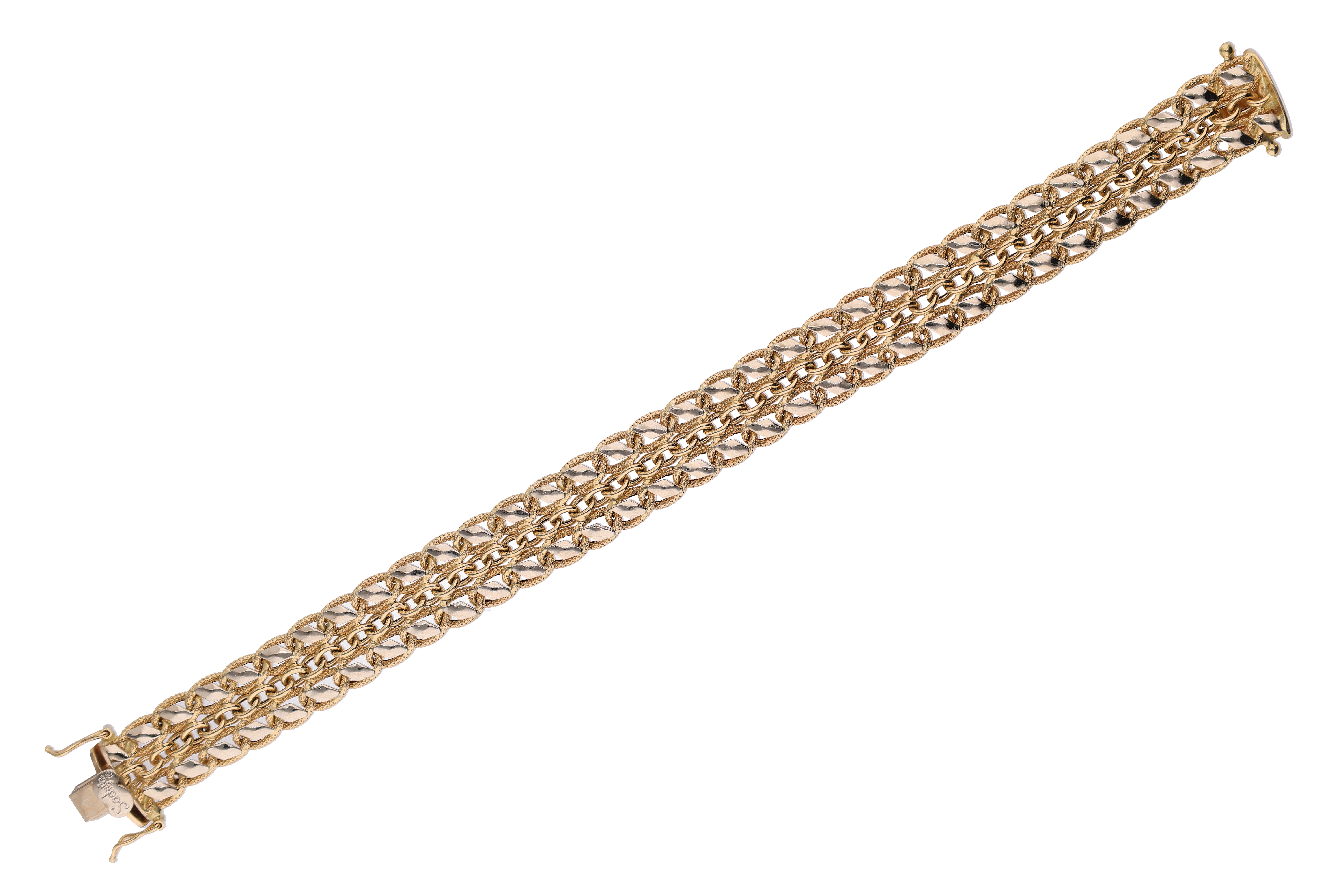 Bracciale a maglie intrecciate - Asta Preziosi