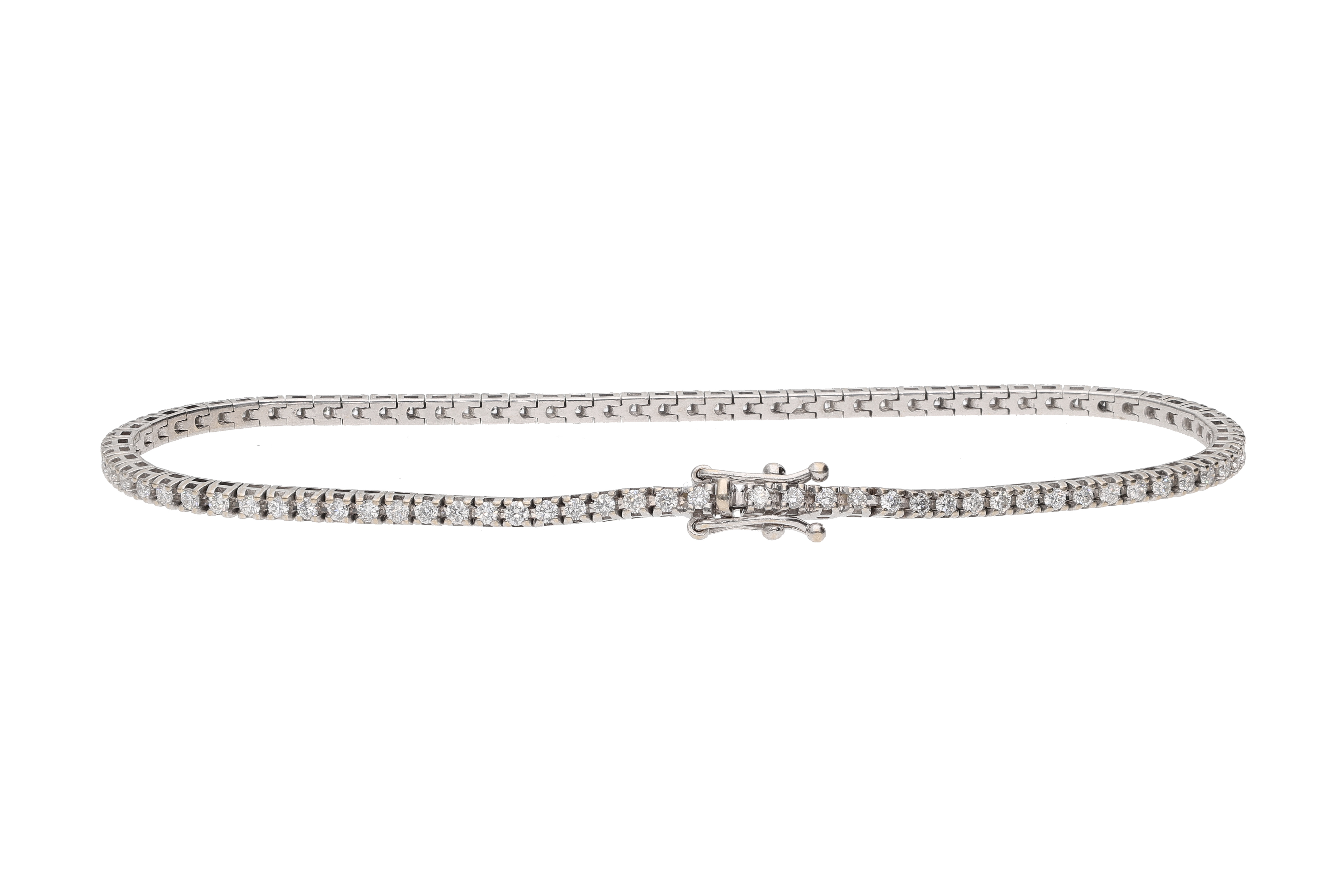 Bracciale con diamanti - Asta Preziosi
