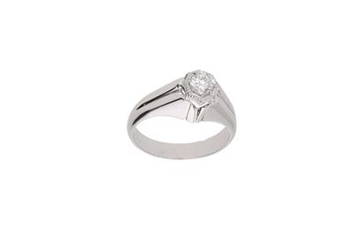 Anello con diamante - Asta Preziosi Anello con diamante - Asta Preziosi