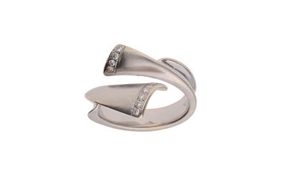 Anello con diamanti - Asta Preziosi