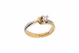 Damiani, anello con diamante - Asta Preziosi Damiani, anello con diamante - Asta Preziosi