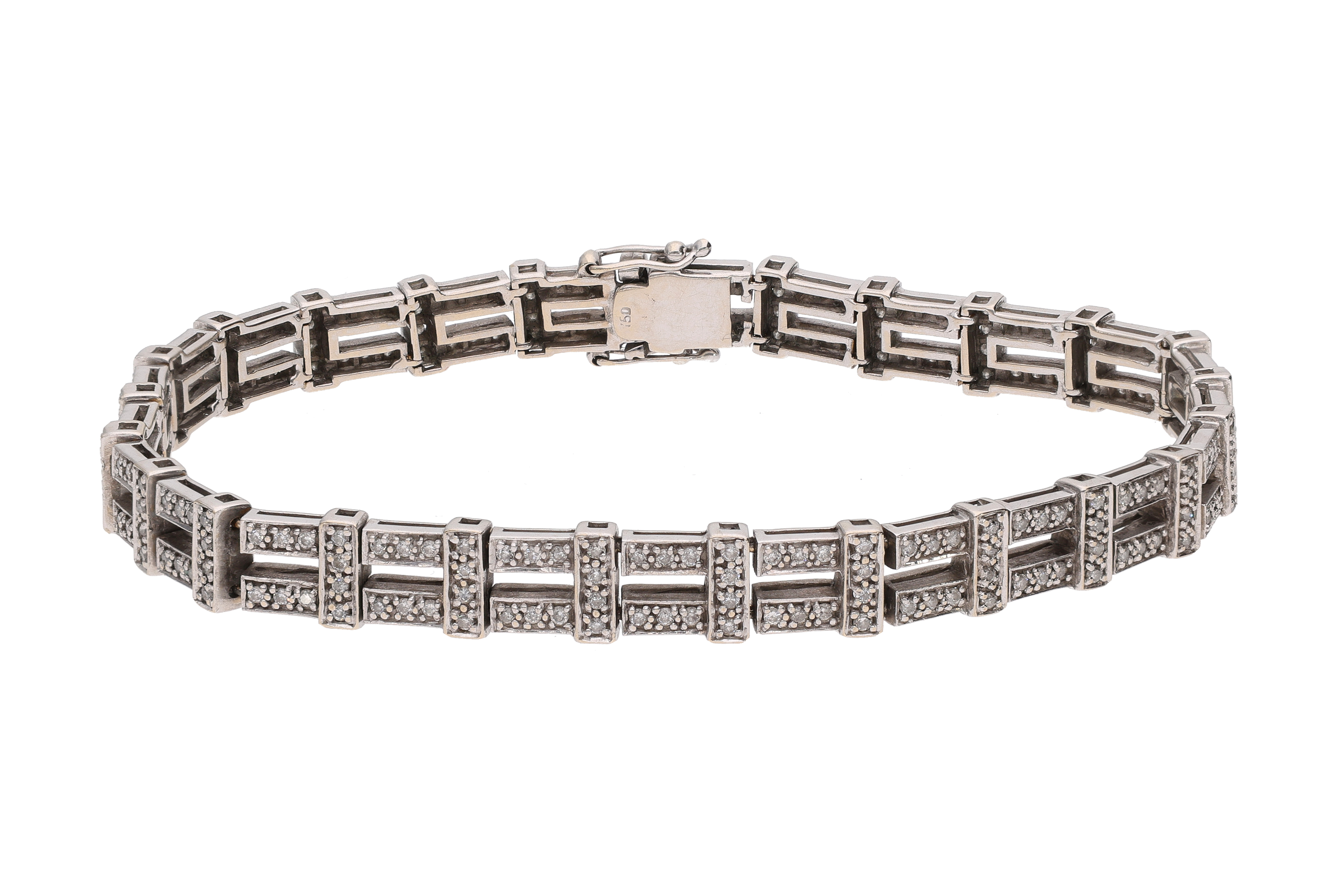 Bracciale con diamanti - Asta Preziosi
