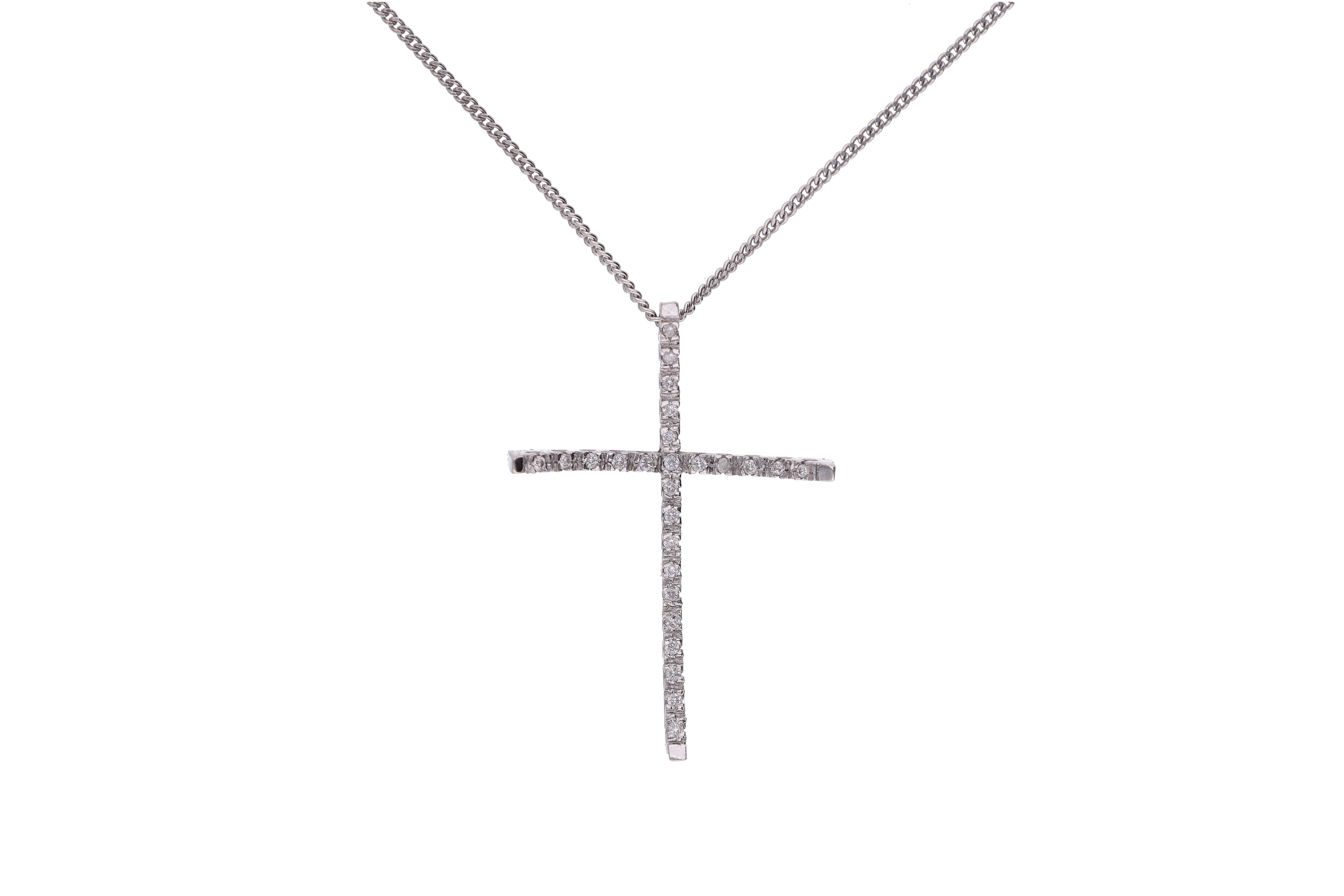 Collana e ciondolo con diamanti - Asta Preziosi