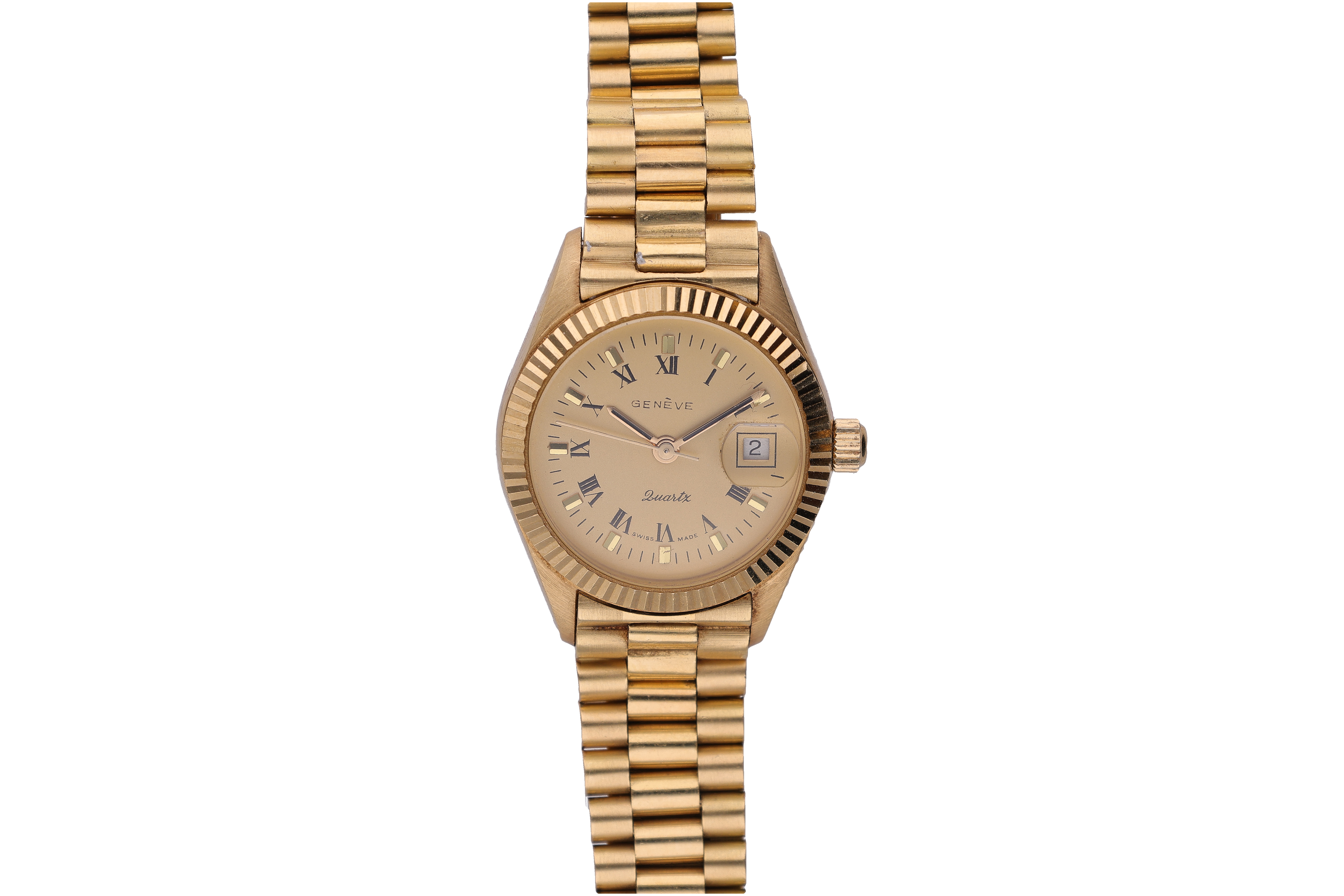 Geneve, orologio con bracciale in oro - Asta Preziosi
