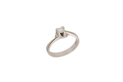 Anello con diamante - Asta Preziosi
