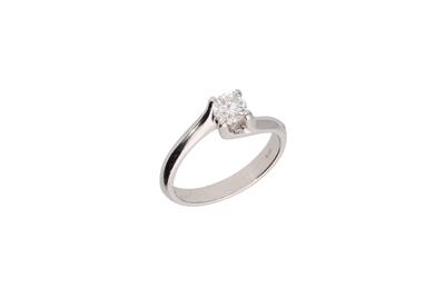 Anello solitario con diamante - Asta Preziosi Anello solitario con diamante - Asta Preziosi