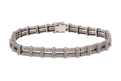 Bracciale con diamanti - Asta Preziosi Bracciale con diamanti - Asta Preziosi