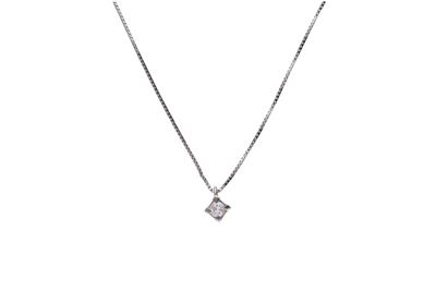 Collana con diamante - Asta Preziosi Collana con diamante - Asta Preziosi