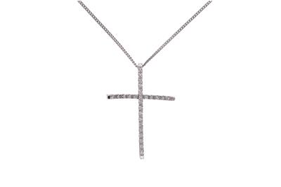 Collana e ciondolo con diamanti - Asta Preziosi