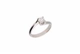 Anello solitario con diamante - Asta Preziosi Anello solitario con diamante - Asta Preziosi