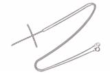 Collana e ciondolo con diamanti - Asta Preziosi