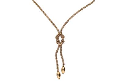 Collana con nodo centrale - 