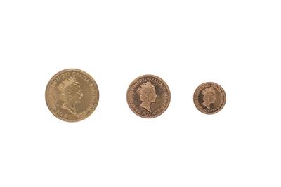 Lotto composto da 3 monete - Asta Speciale - Oro da investimento Lotto composto da 3 monete - Asta Speciale - Oro da investimento
