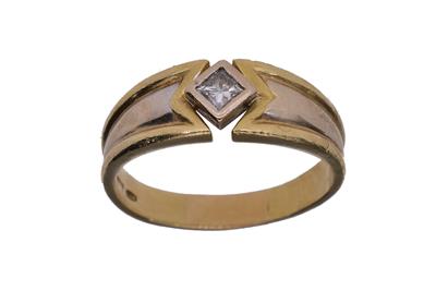 Anello con diamante - Gioielli Vintage