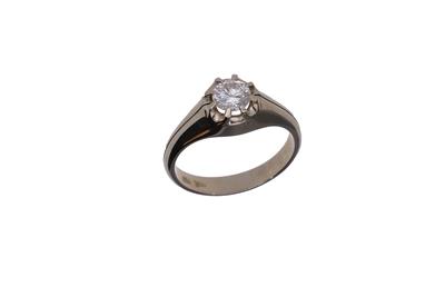 Anello con diamante - Gioielli Vintage