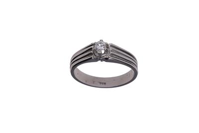 Anello con diamante - Gioielli Vintage