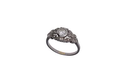 Anello con diamanti - Gioielli Vintage