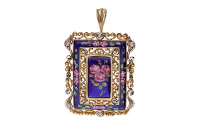 Ciondolo con diamanti - Gioielli Vintage