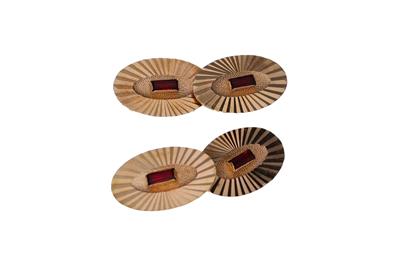 Paio di gemelli con pietre - Gioielli Vintage