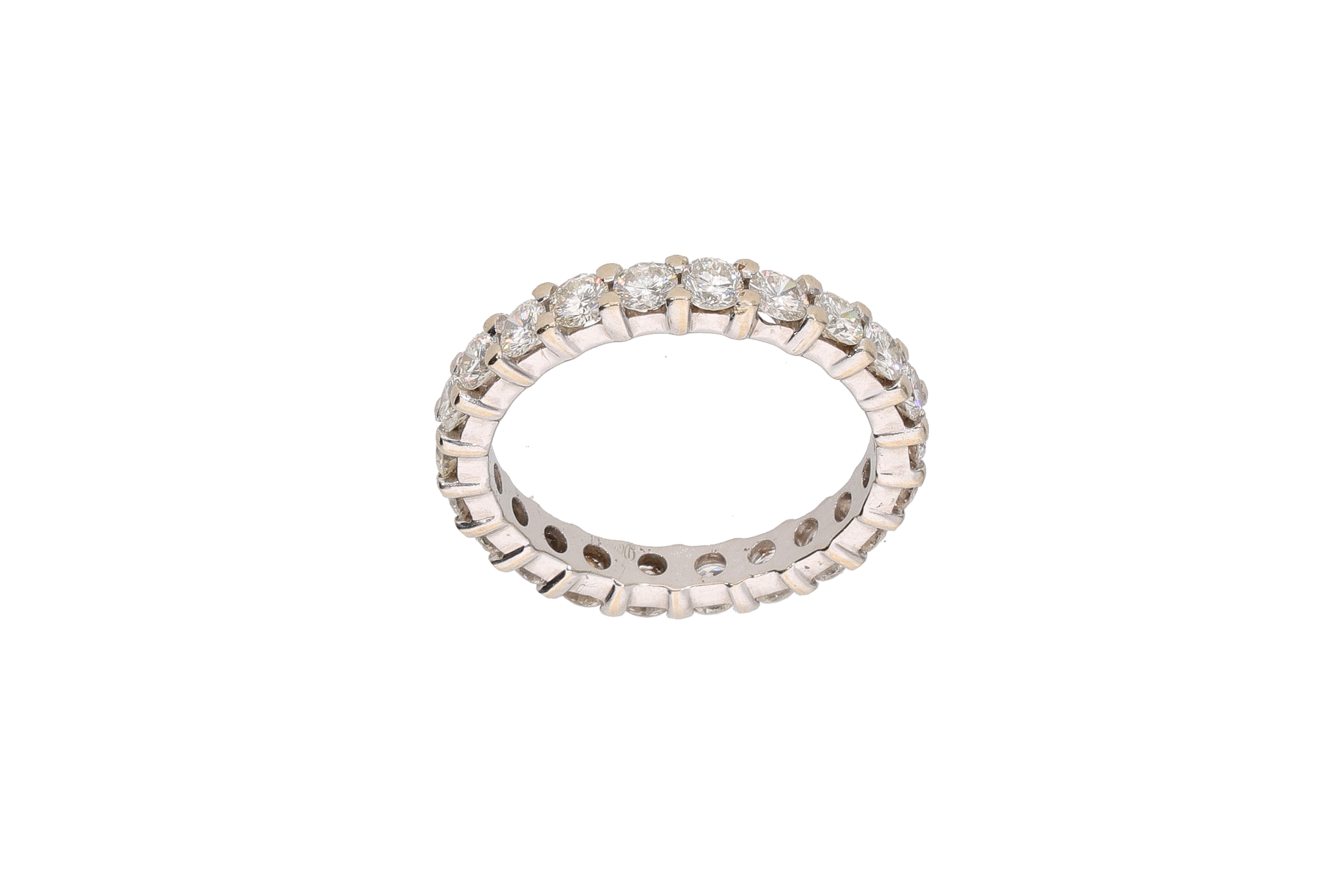 Anello eternity con diamanti - Speciale di Natale