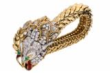 Bracciale a serpente con diamanti e smalti - Speciale di Natale Bracciale a serpente con diamanti e smalti - Speciale di Natale