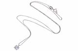 Collier punto luce con diamante - Speciale di Natale