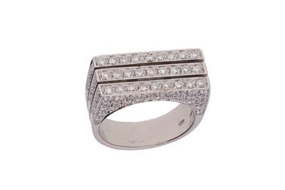 Anello con diamanti - Asta di San Valentino