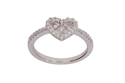 Anello con diamanti - Asta di San Valentino