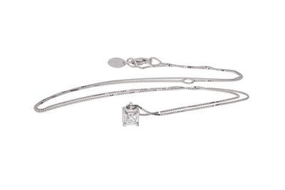 Collier punto luce con diamante - Asta di San Valentino