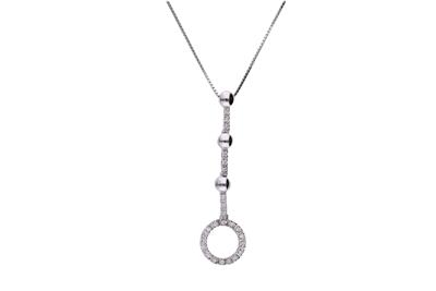 DD Gioielli, collier con diamanti - Asta di San Valentino